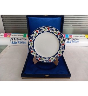 HZ-014 ÇİNİ TABAK PLAKET 